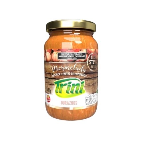 Mermelada de Durazno con Stevia 410 gr - Trini