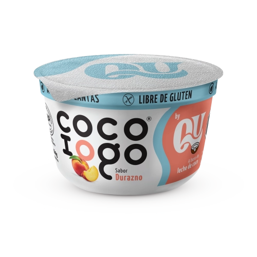 Yogur Durazno sin Azúcar 160 gr - Qu