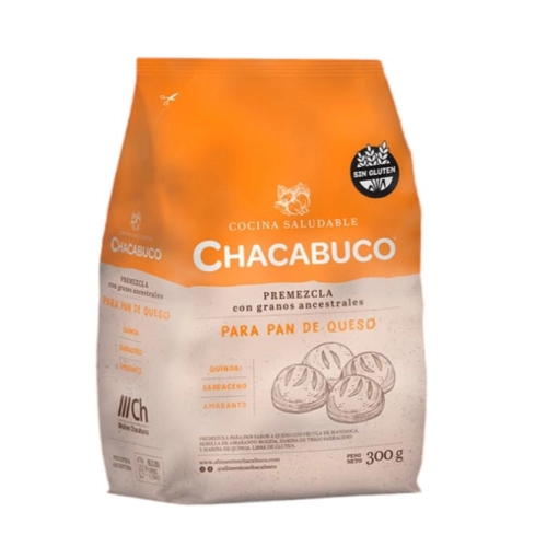 Premezcla con Granos Ancestrales para Pan de Queso sin Gluten 300 gr - Chacabuco