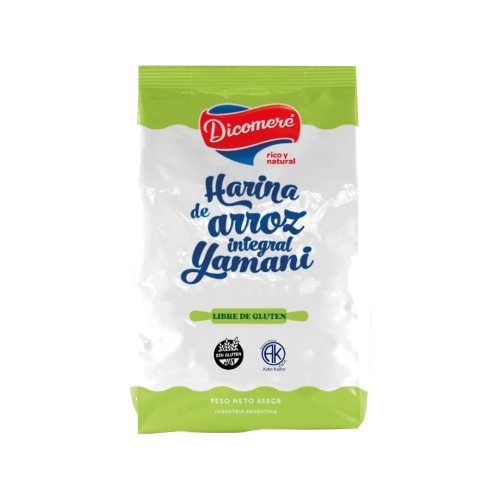 Harina de Arroz Yamaní 450 gr - Dicomere