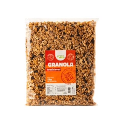 Granola Pasas y Almendras 1 kg - GranoMax