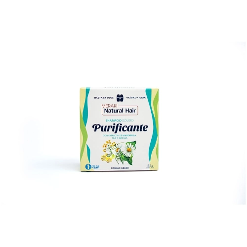 Shampoo Sólido Purificante 65 gr - Meraki