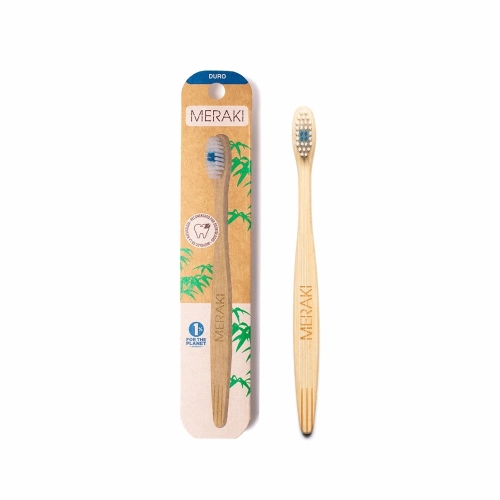 Cepillo Dental Bambú Duro - Meraki