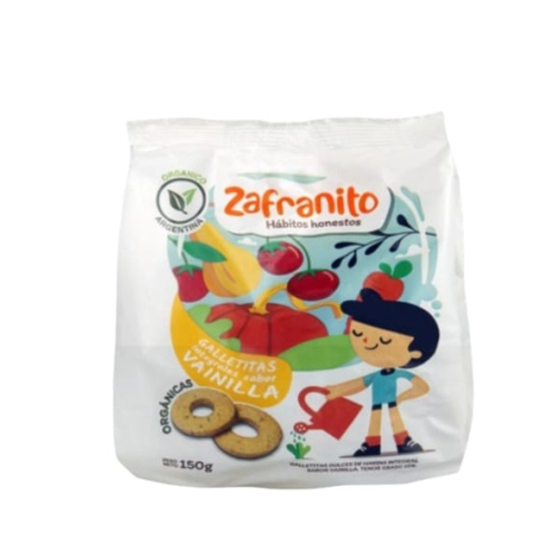 Galletitas de Vainilla 150 gr - Zafranito