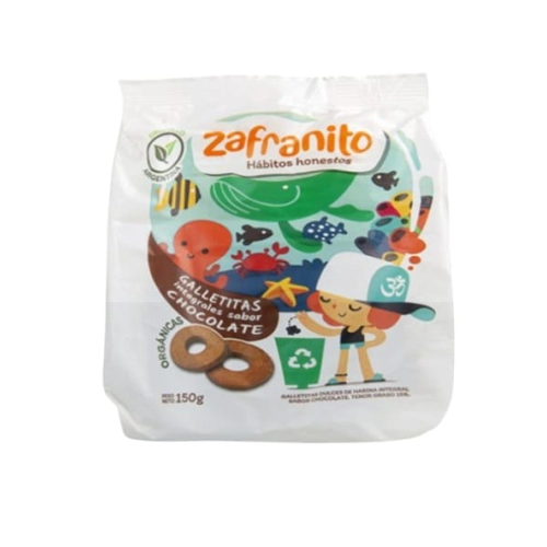 Galletitas de Cacao 150 gr - Zafranito