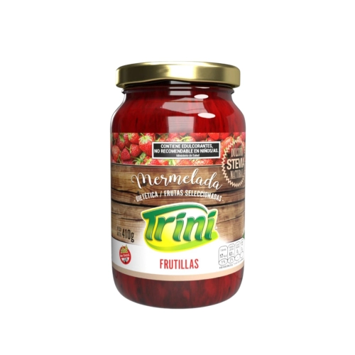 Mermelada de Frutilla con Stevia 410 gr - Trini