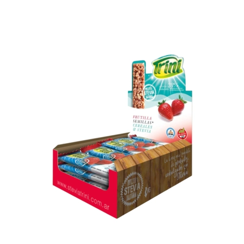 Barra de cereal sabor Frutilla x 20 u - Trini