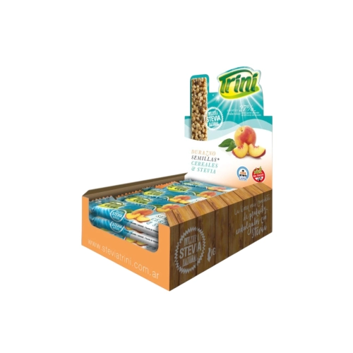 Barra de cereal sabor Durazno x 20 u - Trini