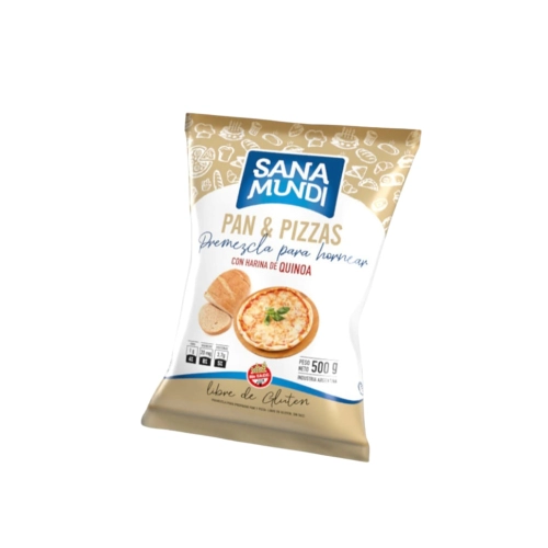 Premezcla para Pan y Pizzas 500 gr sin TACC - Sana Mundi