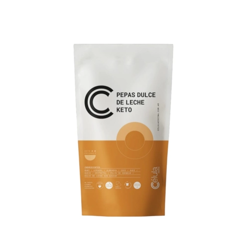 Pepas Keto de Dulce de Leche 150 gr - Célula Cocina