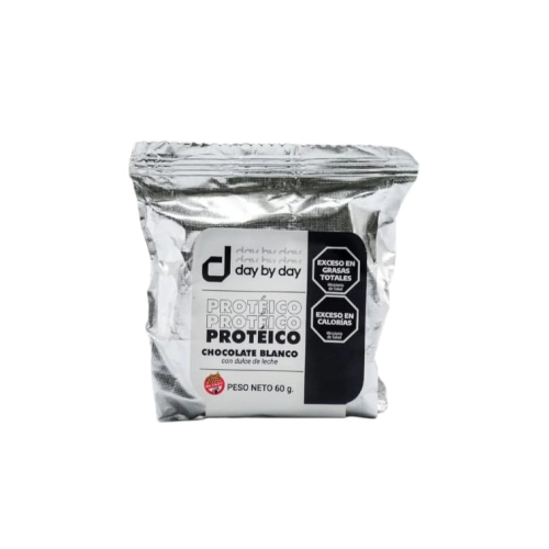 Alfajor Proteico Blanco 60 gr x 12 U - Day By Day