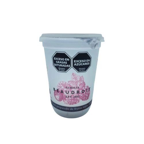 Yogur Entero Frutos Rojos 400 gr - Beaudroit