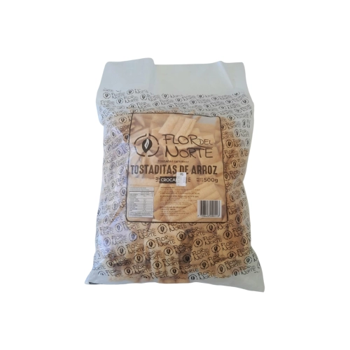 Tostadas de Arroz 500 gr - Flor del Norte