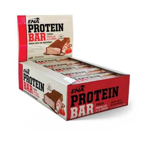 Protein Bar Frutillas a la Crema 16 u- ENA