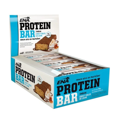Protein Bar Coco y Dulce de Leche 16 u- ENA