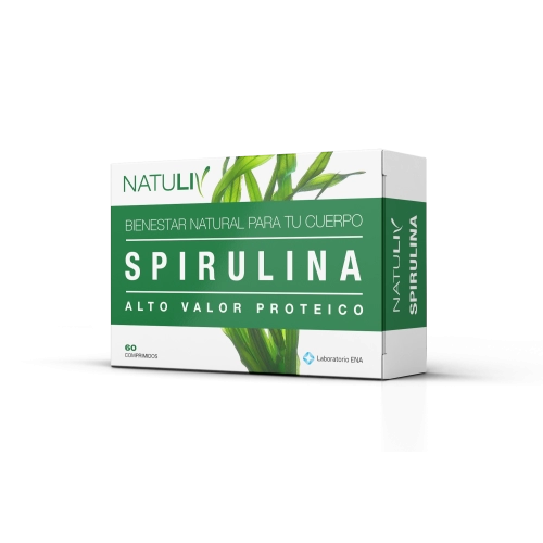 Spirulina 60 comp - Natuliv