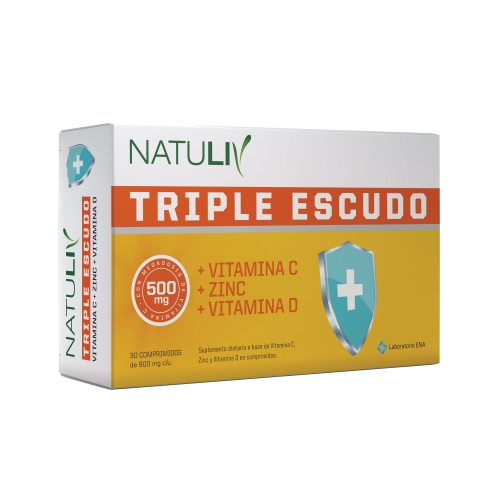 Triple Escudo 30 Comp - Natuliv