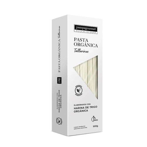 Pasta Orgánica Tallarines Tradicionales 500 gr - Pampagourmet