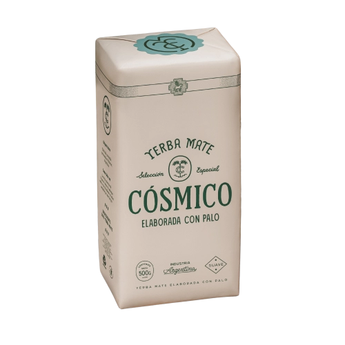 Yerba Mate Suave sin TACC 500 gr - Yerba Mate Cósmico