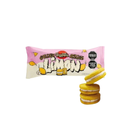 Galletitas Rellenas de Limón 160 gr - Veganitas