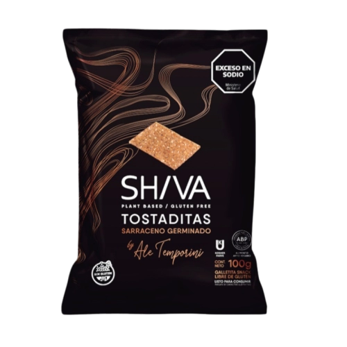 Tostaditas Sarraceno Germinado 100 gr - Shiva