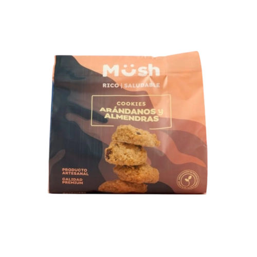 Cookies Arándanos y Almendras 120 gr - Mush