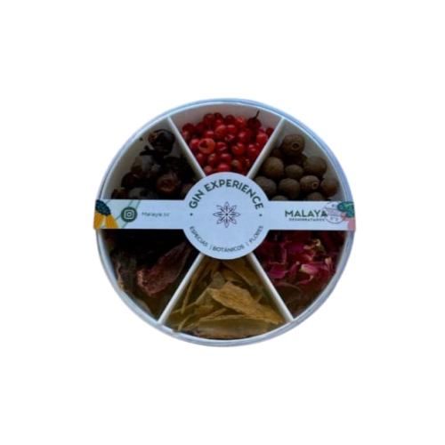 Gin Experience Botánico Coctelería Circular Mix N°2 - Malaya 1337 azul