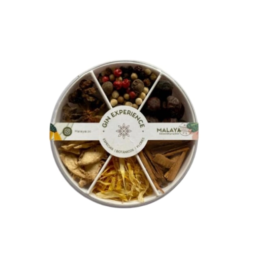 Gin Experience Botánico Coctelería Circular Mix N°3 - Malaya 1338 verde