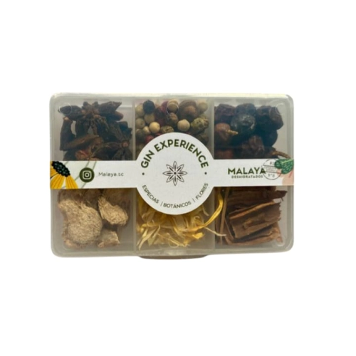 Gin Experience Botánico Coctelería Rectangular ch Mix N°3 - Malaya 1341 verde