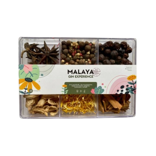 Gin Experience  Edición Botánica Mix N°3 Rectang. gr - Malaya 1344 verde