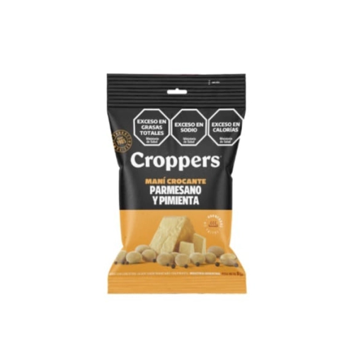 Maní Crocante sabor Parmesano 85 gr - Croppers