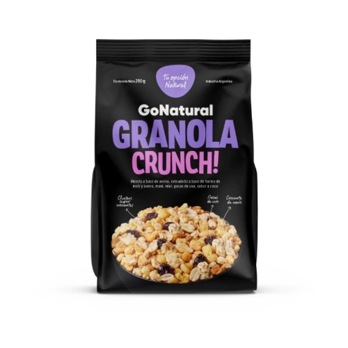 Granola Crunch 290 gr -GoNatural
