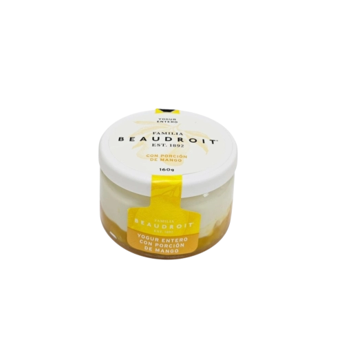 Yogur Entero Mango 160 gr - Beaudroit