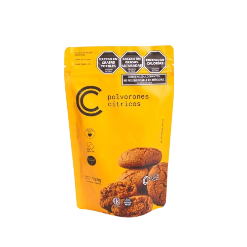 Polvorones Cítricos 180 gr - Célula cocina