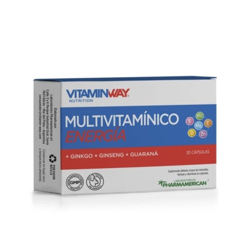 Multivitamínico Energía x 30 compr - Vitamin Way