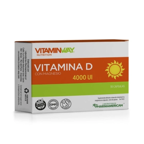 Vitamina D x 30 compr - Vitamin Way