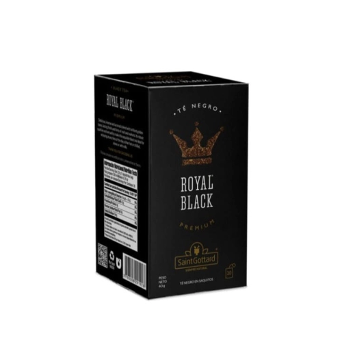 Té Negro Rogal Black x 20 saquitos - Saint Gottard