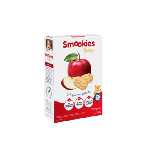 Galletitas Baby Manzana 150 gr - Smookies