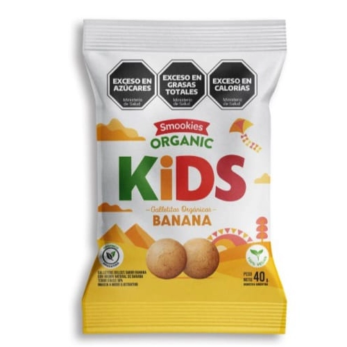 Galletitas Kids sabor Banana 40 gr - Smookies