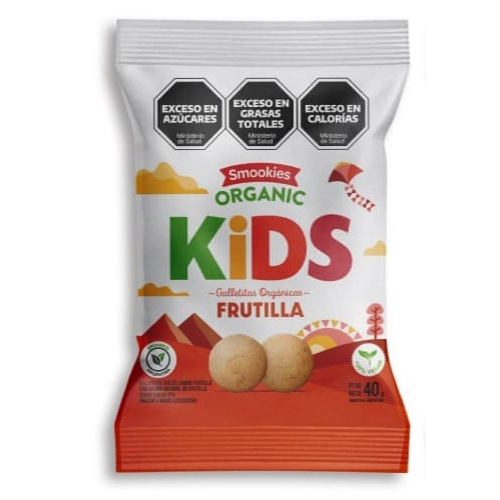 Galletitas Kids sabor Frutilla 40 gr - Smookies
