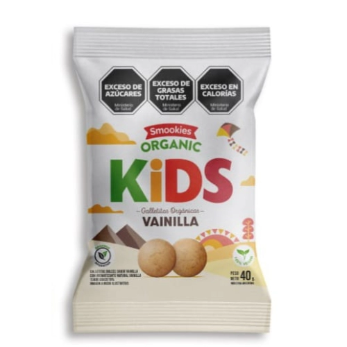 Galletitas Kids sabor Vainilla 40 gr - Smookies