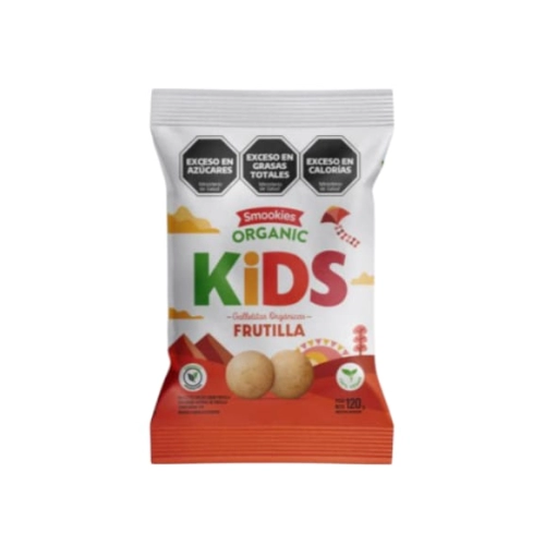 Galletitas Kids sabor Frutilla 120 gr - Smookies