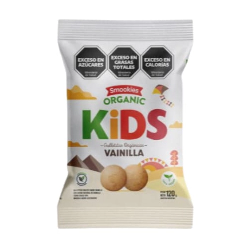 Galletitas Kids sabor Vainilla 120 gr - Smookies