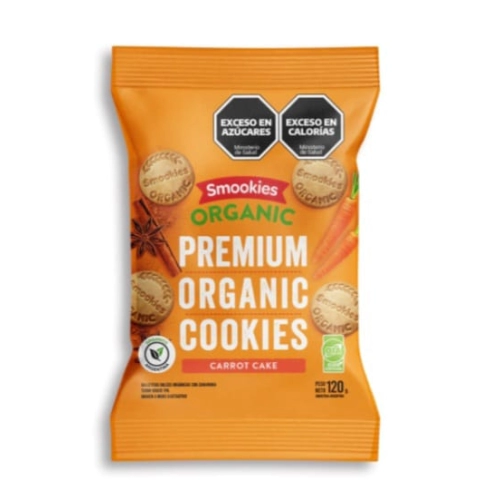 Galletitas Premium sabor Carrot Cake 120 gr - Smookies