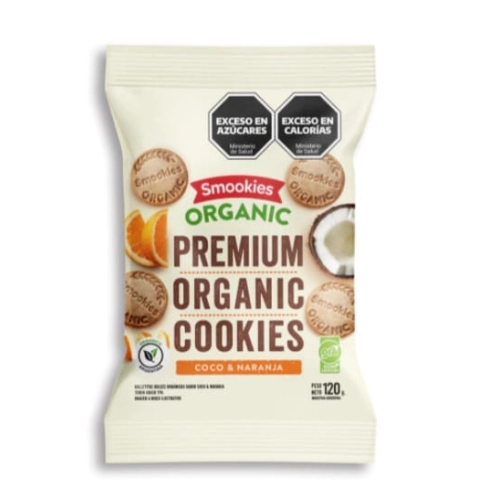 Galletitas Premium sabor Coco Naranja 120 gr - Smookies
