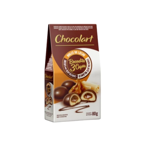 Bocaditos de Dulce de Leche 80 gr - Chocolart