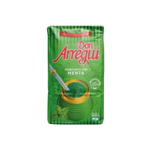 Yerba Mate con Menta 500 gr - Don Arregui