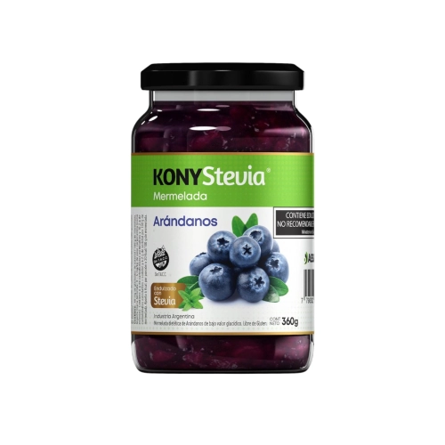 Mermelada de Arándanos con Stevia 360 gr - Kony
