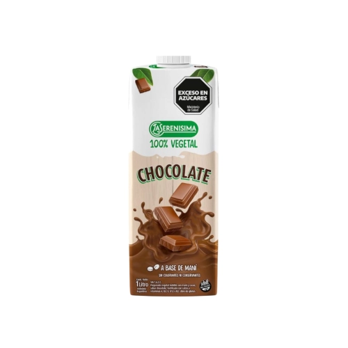 Leche Vegetal a base de Maní con Chocolate 1 L - La Serenísima