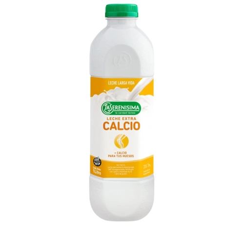 Leche Parcialmente Extra Calcio con Vitaminas 1 L - La Serenísima